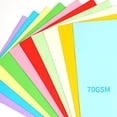 thumbnail image 4 of Amdohai 100 Sheets A4 Color Copy Paper 210x297mm/8.3x11.7in Printer Paper 70GSM for Copy Printing Writing Crafts & Art, 4 of 8
