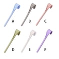 thumbnail image 1 of serony Lot de 6 Pailles en Silicone Réutilisables Détachables Boisson Gazeuse Boisson Ouvrable à Pression Portables Voyage Fête Accessoires Bleu, 1 of 9