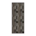 thumbnail image 1 of Mainstays Modern Indoor/Outdoor Geometric Taupe, Gray and Brown Runner Rug, 2' x 5', Vinyl Backing, Easy Care, 1 of 5