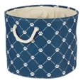 thumbnail image 1 of Design Imports CAMZ14234 Bac Rond en Polyester Treillis Patte pour Animaux, Marine, 1 of 4
