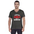 thumbnail image 1 of Inkmeso Mens Gradution Tee Shirt Proud Dad Of A Senior€ Graphic Print Tshirt For Daddy Gift, 1 of 7