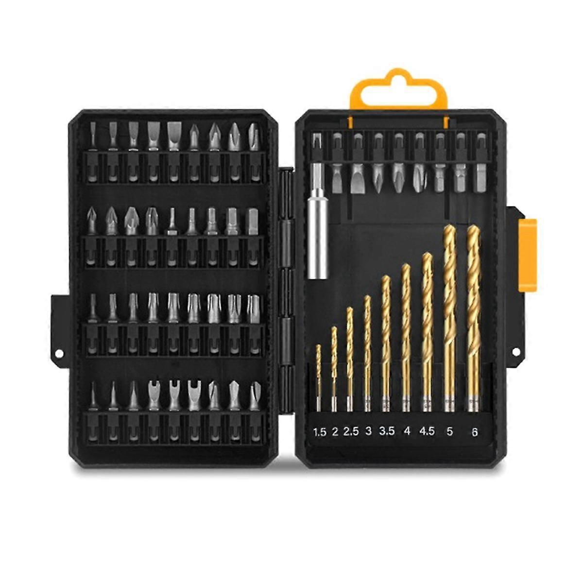 54Pc Multifunctional Screwdriver Set Multifunctional Tool Set Is Suitable for DIY and Professional Use.