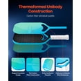 thumbnail image 4 of VEVOR Pro Carbon Fiber Pickleball Paddle with Aero Throat Honeycomb Core Racket, 4 of 9