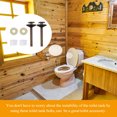 thumbnail image 4 of OFFIGAM 2Pcs Toilet Tank Bolts Replacement Kit with Washers Universal for Most Standard Toilets, 4 of 7