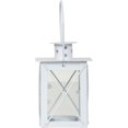 thumbnail image 5 of Lanterne à bougie Gartner Studios en blanc, 5 of 5