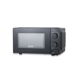 COMMERCIAL CHEF 0.6 Micro-ondes de pied cubique avec 6 Niveaux de puissance, Micro-ondes avec poignée, 600W Micro-ondes de comptoir avec 30 Minuteur et commandes de cadran mécanique, noir