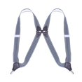 thumbnail image 4 of pitrice Bretelles Hommes Femmes en Forme de Y Bretelles Élastiques Réglables Ceinture Arrière Robuste Gris, 4 of 9
