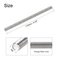 thumbnail image 3 of Unique Bargains M6 x 110mm Fully Threaded Rod 304 Stainless Steel Right Hand Threads 15 Pack, 3 of 4