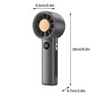 thumbnail image 3 of Boovnll Fan, Variable Speed Handheld Fan High Wind Power Silent Turbine Mini Portable Outdoor Low-Noise Handheld Fan, Portable Fan, 3 of 8