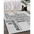 thumbnail image 3 of Ahgly Company Machine Washable Indoor Rectangle Transitional Platinum Gray Area Rugs, 6' x 9', 3 of 7