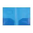 thumbnail image 2 of ZTTD Folders with Pockets-1 Pack, Two Pocket Folders, 2 Pocket Folders Fit Letter Size Paper, Colored File Folders for Documents, Plastic File Folder for Office Home Bussines(Style6-Sky Blue), 2 of 5