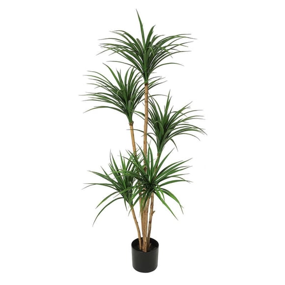 Eastvita Arbre de Dracaena Artificiel Simulé 5 Pieds 4 Pieds 5 Pieds 6 Pieds pour Décoration de Maison et Bureau