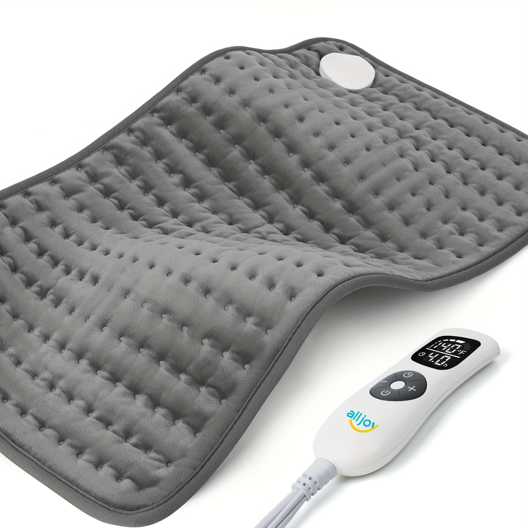 MesaSe Heating Pad  ALLJOY Electric Heating Pads For Back Pain Relief  6 Heat Levels & 8 Timers  24” X 12” Large Heat Pad Moist & Dry Heat Therapy  Heating Pad For Abdomen Cramps  Shoulde