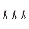thumbnail image 3 of maskred Soft And Comfortable Tights High Stocking Stretchy Warm Fashionable Easy To Wear Nylon Compression Stockings Open Toe-black L 3Set, 3 of 6
