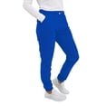 thumbnail image 1 of Green Town Pantalon de Sarrau Jogger pour Femmes, Poches Cargo, Tissu Extensible, Vert, 1 of 7