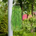 thumbnail image 4 of Christmas Garland for Tree,Artificial Garland Greenery,Simulation Willows Leaf Rattan Plants Plastic Leaf Fake Flower Indoor Living Room Wall Hanging Ceiling Dangling Green Decorative Weeping Willows, 4 of 6
