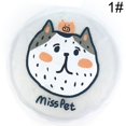 thumbnail image 2 of Tapis Rafraîchissant pour Chat en Gel Rond Portable, Tapis Rafraîchissant pour Animal de Compagnie, Lit de Sommeil pour Chat, Tapis Rafraîchissant pour Chiot, 2 of 10