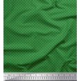 thumbnail image 1 of Soimoi Green Poly Georgette Fabric Artistic Geometric Print Sewing Fabric Yard 42 Inch Wide, 1 of 5