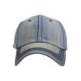 thumbnail image 2 of Top Headwear Washed Plain Baseball Cap - Light Denim, 2 of 2