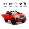 thumbnail image 2 of TOBBI Voiture Électrique pour Enfants 12V Land Rover, Rouge, 2 of 7