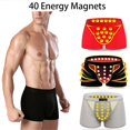 thumbnail image 3 of Kmbangi Soft Boxer Briefs Magnetic Therapy Underwear Bottoms Shorts, 3 of 3