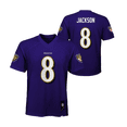 thumbnail image 1 of Outerstuff NFL Nike Baltimore Ravens Lamar Jackson Jersey - Youth Small, 1 of 1