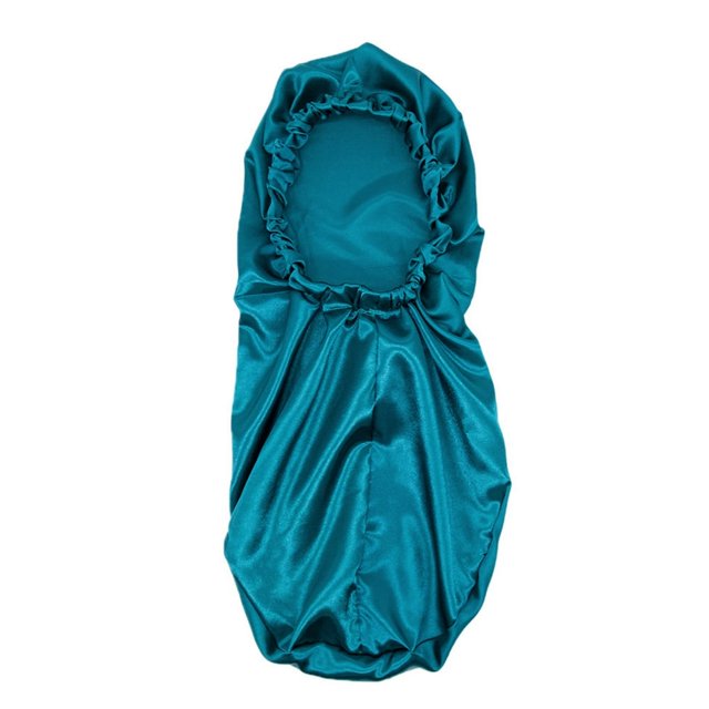 Elastic Stain Bonnet Breathable Multifunctional Wide Edge Long Hair Sleeping Hats Wrap Bonnet for Female