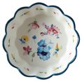 thumbnail image 1 of 1Pc Fruit Bowl Salad Bowl for Kids Ceramic Bowl for Home Tableware (Blue), 1 of 8