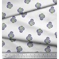 thumbnail image 2 of Soimoi Georgette Viscose Fabric Floral Block Fabric Prints by Yard 42 Inch Wide, 2 of 5