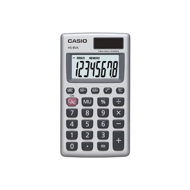 Calculatrice de poche Casio HS-8VA Basic