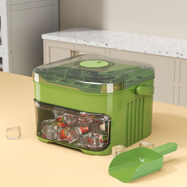 WIFKLSIIPG Easy Ice Maker Type Ice Block Mould with Can and No Easy Release Reusable for Coffee