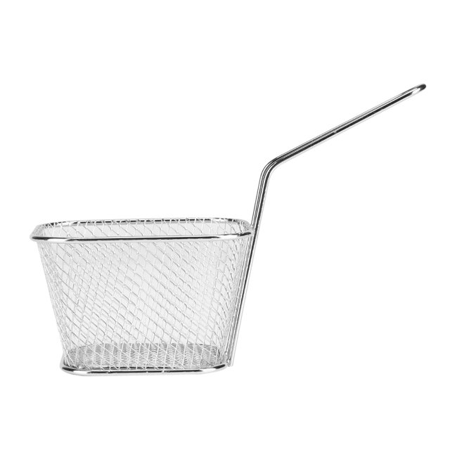 Paniers à Frire en Métal, Paniers à Frire Ronds Légers, pour Crevettes