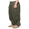 thumbnail image 4 of Men‘s Wild Cargo Pants Combat Tactical Work Multi Pockets Army Military Trousers with Elastic Waist Drawstring, 4 of 6