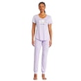 thumbnail image 2 of George Women's V-Neckline Sleep Tee, 2 of 6