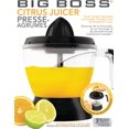 thumbnail image 3 of Big Boss Electric Citrus Juicer – One-Touch Activation, Auto-Reversing Extractor, 25 oz Capacity, Black, 3 of 5