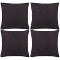thumbnail image 1 of Unique Bargains Housse de Coussin Décorative à Rayures Maïs en Polyester, 4 Pcs, pour Sofa, 1 of 9