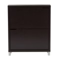 thumbnail image 2 of Hawthorne Collection Shoe Cabinet in Dark Brown, 2 of 8