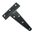 thumbnail image 2 of 4pcs Heavy Duty T Hinges for Outdoor Use Galvanized Iron Mounting Screws, 2 of 8