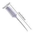 thumbnail image 2 of MERIGLARE Smoothing Brush Tail Comb Styling for Hair Cutting Highlights All Hair Types Grey, 2 of 9