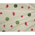 thumbnail image 4 of oneOone Tissu Polyester Lycra Pastèque Tissu Imprimé de Fruits par la Cour 56 Pouces de Large, 4 of 4