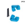 thumbnail image 4 of mmirethe 2 Pieces RC Car Main Beam Fixing Parts Model Vehicles Beams Mount Automotive Toy Modified Accessory Spare Parts Blue, 4 of 6