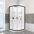 thumbnail image 3 of A&E Bath and Shower MONA-40-BLK-KIT Shower Kit, 3 of 3