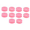 thumbnail image 1 of HILABEE 10x Finger s Grips Inserts for Hairdressing Barber Scissors Rubber - Pink, 1 of 9