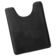 thumbnail image 3 of 1 Contour Clara Clark Bath Mat Bathroom Rug - Absorbent Memory Foam Bath Rugs - Non-Slip, Thick, Cozy Velvet Feel Microfiber Bathrug, Plush Shower, Toilet- Floor Bathmats Carpet - Black - 24"x19", 3 of 6