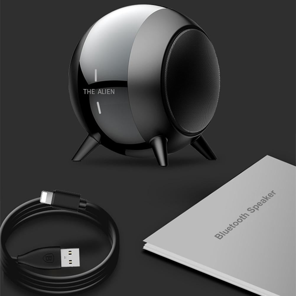 Mini Portable Bluetooth Speaker Wireless Speaker Portable Metal Bluetooth Speaker Gift with Charging Cable