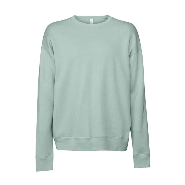 Bella Canvas Molleton à Épaules Tombantes pour Hommes, TP, Bleu Poussiéreux
