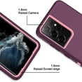 thumbnail image 2 of Supershield Defender Case for Samsung Galaxy S22 Ultra 5G, Galaxy S22 Ultra 5G Phone Case Heavy Duty Shockproof Dustproof 3 in 1 Rugged Protective Bumper Cover - Purple, 2 of 3