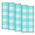 thumbnail image 1 of Fabstyles Country Check Cotton Set of 4 Kitchen Towel, 1 of 4