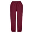 thumbnail image 4 of Plebaso Pantalon de Survêtement à Bas Resserré pour Garçons et Filles, Cordon de Serrage, Taille Haute, Pantalon Jogger, Pantalon de Course Athlétique, 4 of 6