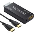 thumbnail image 1 of XINQIHANG Wii to HDMI Converter WII2HDMI Wii Signal to HDMI Support 720P 1080P 3.5MM Audio HD Video Output Adapter with 1M HDMI Cable Compatible with Nintendo Wii, 1 of 7
